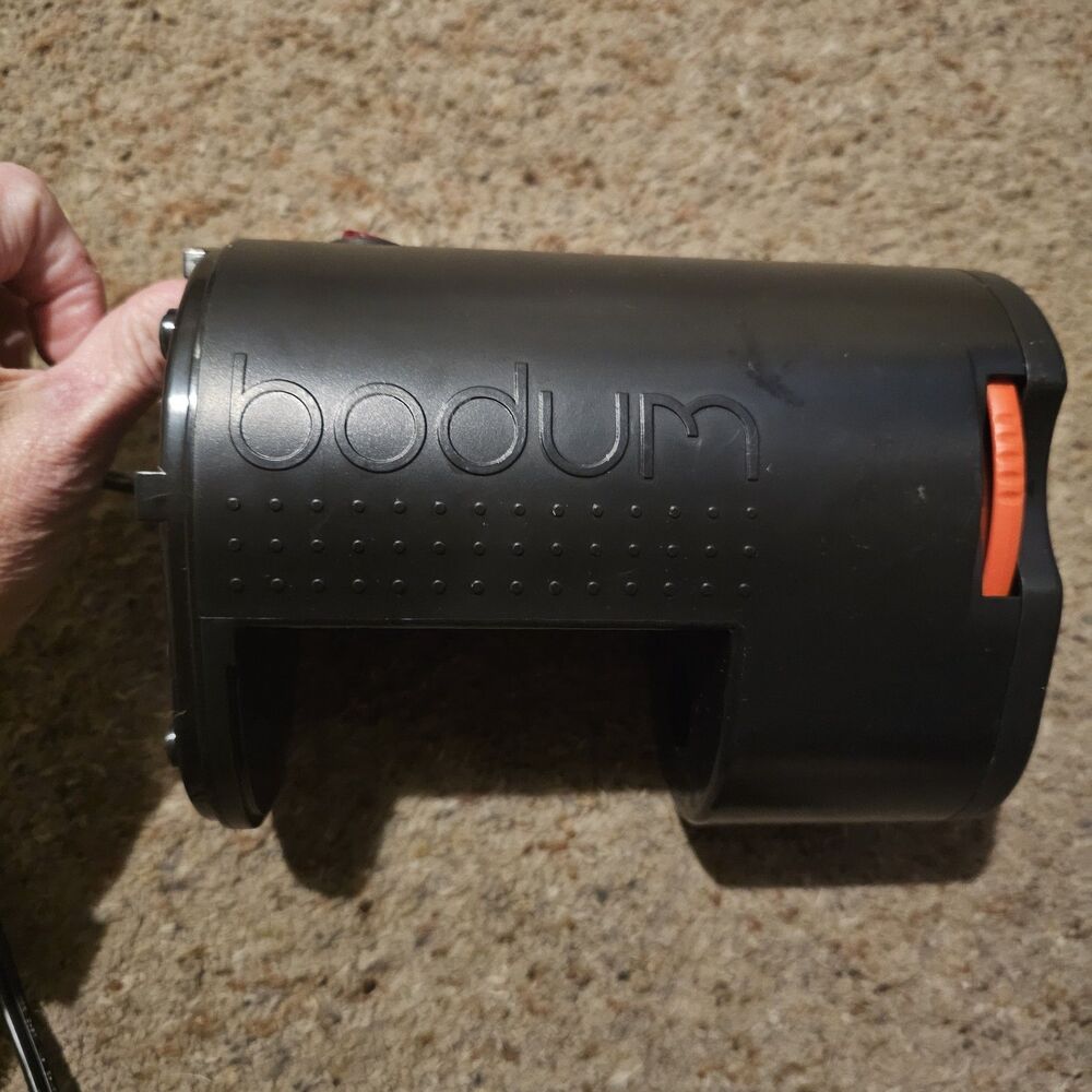 Bodum Bistro Burr Coffee Grinder Black Conical Burr 12 Settings Motor Only 12530